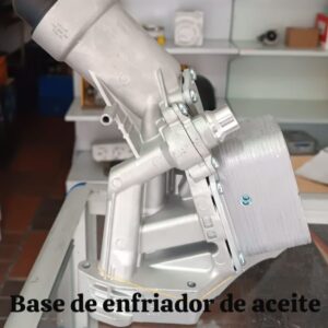 Base Enfriador de Aceite de Motor